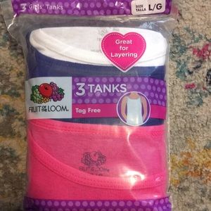 Girls tank tops, size L